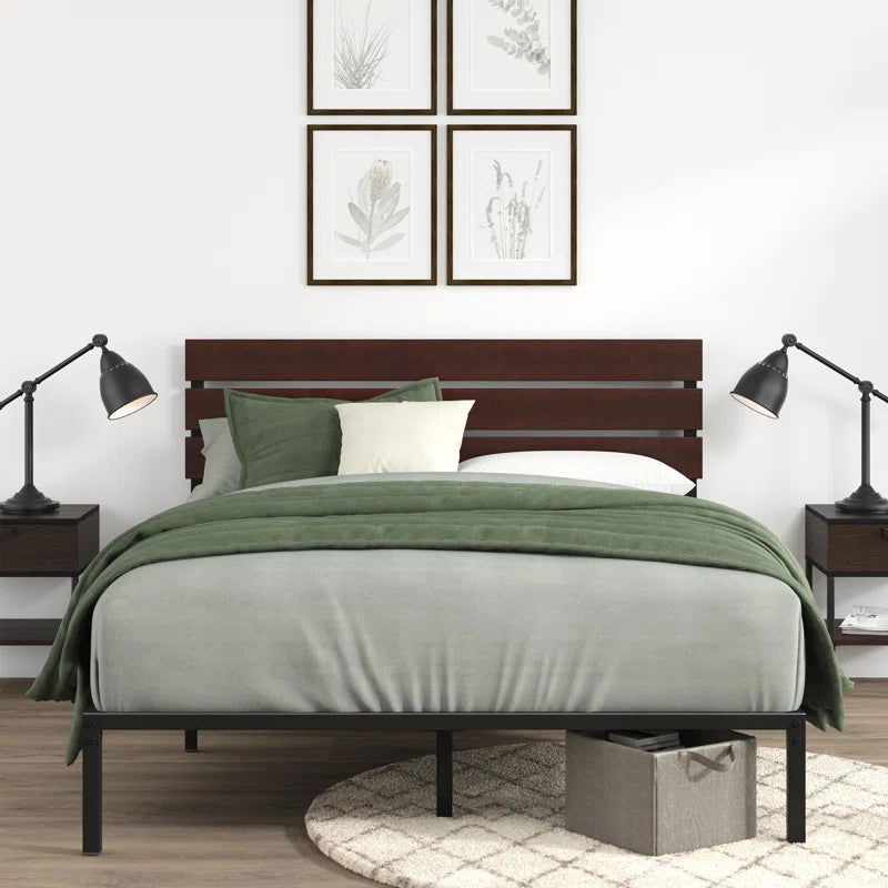 MetalCraft Minimal Simplistic Iron Bed - Furnishiaa -  -